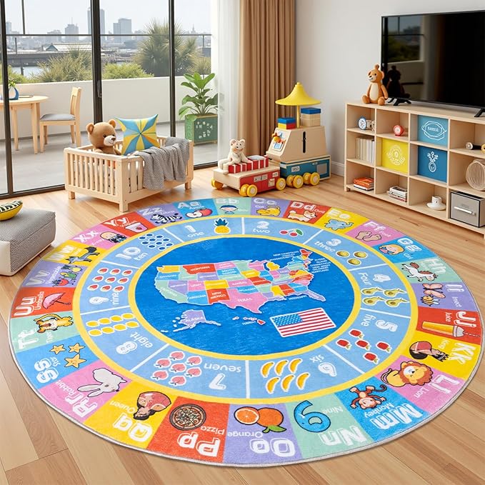 Kids Rugs for Playroom by OHDS