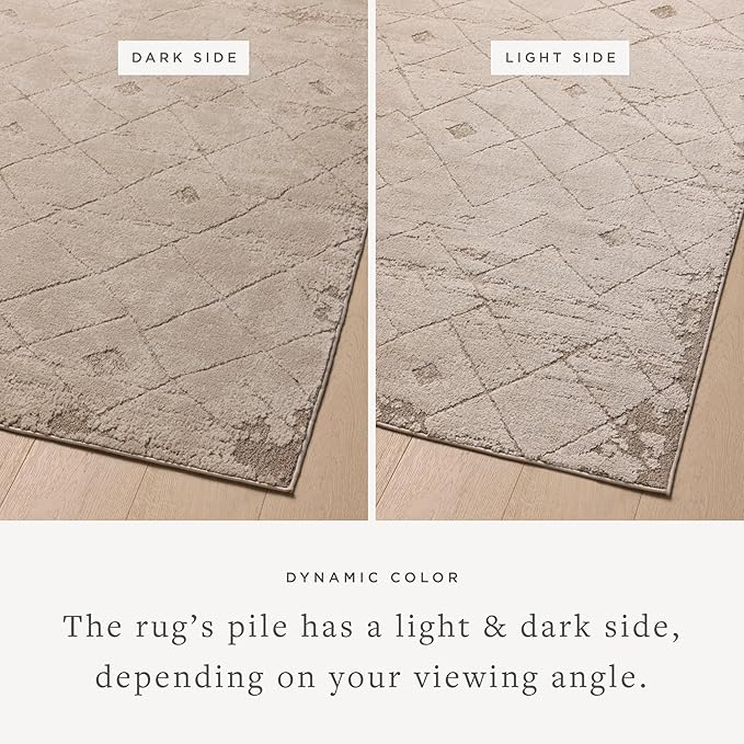 Loloi Amber Lewis Monty Collection MOT-05 Beige/Natural 2'-7" x 8'-0", .50" - Image 3