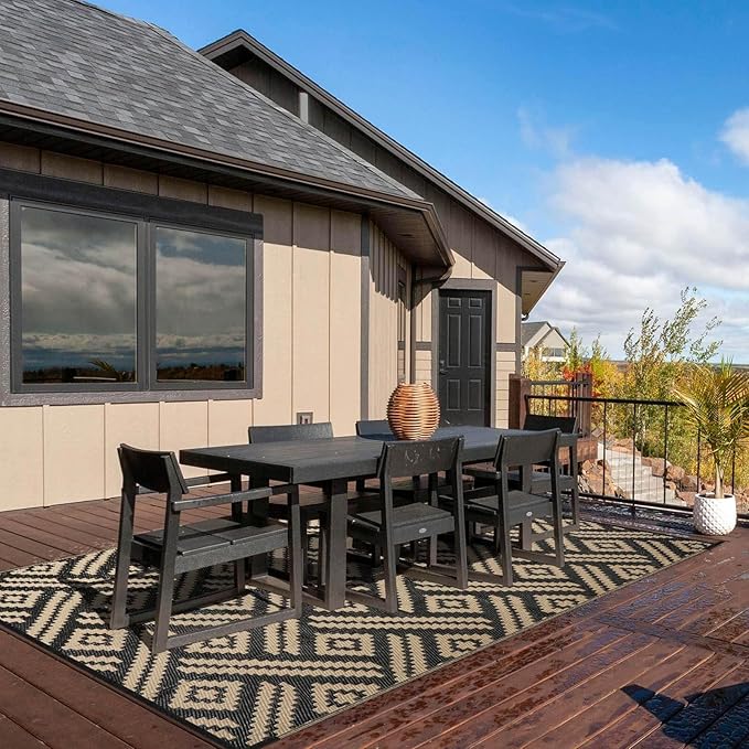 Outdoor Rugs Patio Camping Waterproof - Image 5