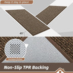 BEQHAUSE Kitchen Rugs 32"x48", Non-Slip Kitchen Mats - Image 4