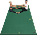 GXMMAT Large Yoga Mat 12'x6'/10'x6'/6'x8', Extra Thick Workout Mats by GXMMAT