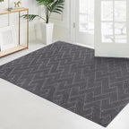 PURRUGS Easy Care Area Rug 4ft x 6ft, Non-Slip Machine Washable Entry Rug - Image 3