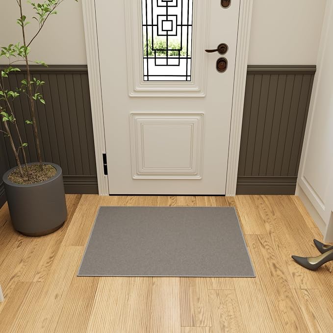 Ottomanson Door Mat Entryway Rug – Non-Slip Durable Low-Pile Kitchen Sink & by Ottomanson