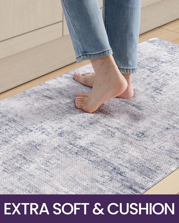 DEXI Kitchen Mats Cushioned Anti Fatigue, 23x59 Floor Padded Runner Rug Non Slip - Image 4