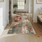 RELEANY Washable Area Rugs 3x8 Non-Slip Modern Abstract Soft - Image 8
