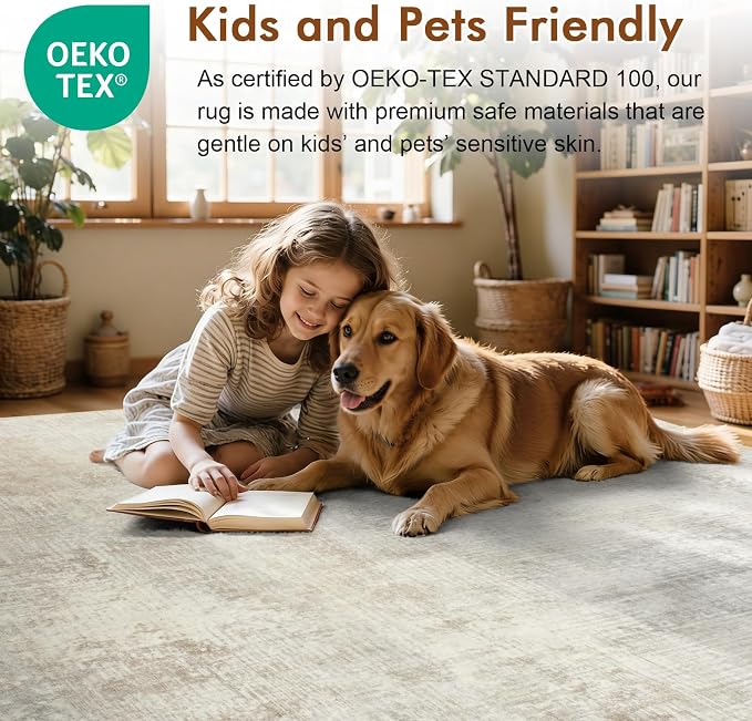 9x12 Ft Extra Large Washable Area Rugs - Image 5