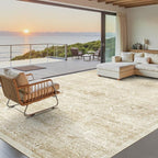 Soalmost Washable Area Rug 9x12, Large Soft Rugs by Soalmost