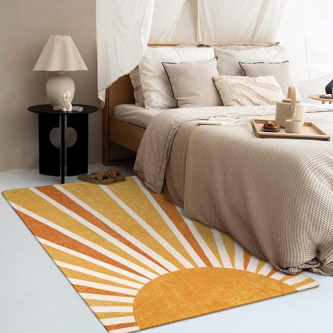 Lahome Boho Sun Print Area Rug - Image 4