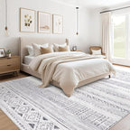 cotiled 10x14 Area Rugs Living Room Rug: Washable Boho Rugs - Image 2