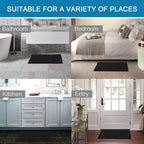 H.VERSAILTEX Bath Rugs for Bathroom Non Slip Bath Mats Extra Thick Chenille - Image 6