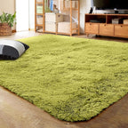 LOCHAS Ultra Soft Indoor Modern Area Rugs Fluffy Living Room Carpets by LOCHAS