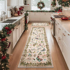 Machine Washable Hallway Runner Rugs: 2'6"x8' Kitchen Runner Stain Resistant - Image 9
