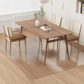 Clear Plastic Area Mat for Under Dining Table, Anti-Spill Hard Floor Protector by ZPAIAreaFloorProtector