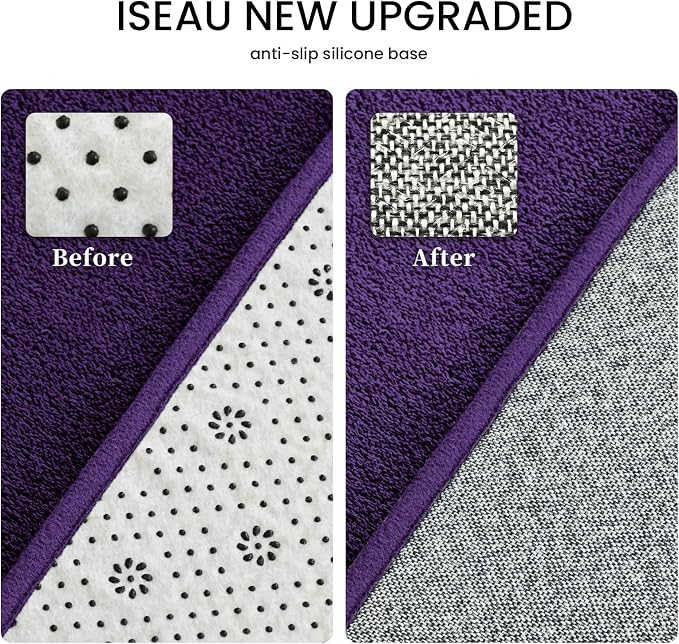 ISEAU 2x6 Runner Rug for Hallway, Soft Memory Foam Carpet - Image 2
