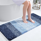 OLANLY Bathroom Runner Rugs Mat 47x20, Extra Soft Absorbent Microfiber Bath Rugs by OLANLY
