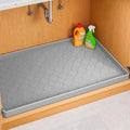 Jin&Bao Waterproof Under Sink Mat 40" x 19", Thick Silicone Mat Cabinet by Jin%26Bao