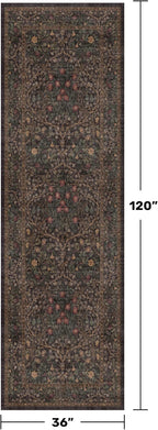 Boho Washable 3x10 Extra Long Runner Rug - Image 2