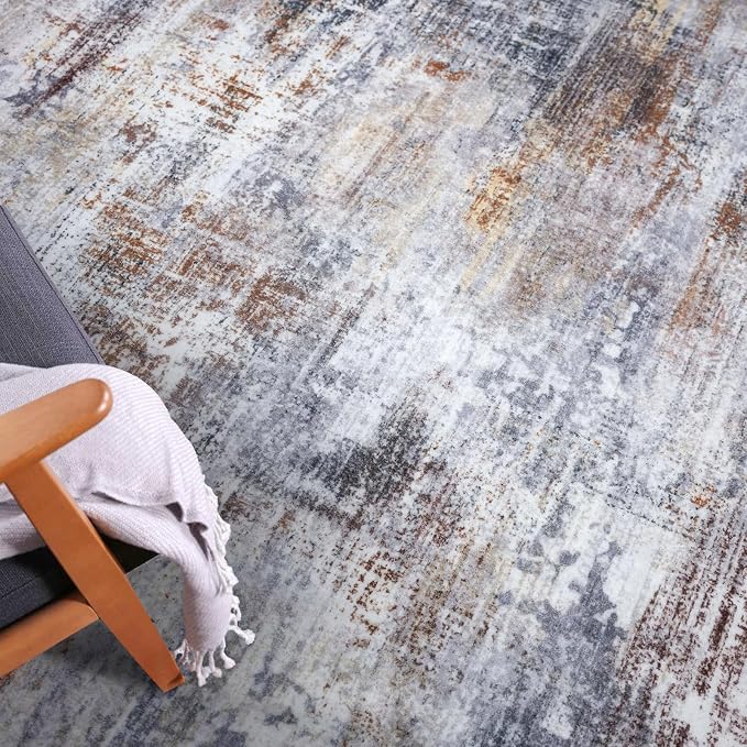 IOHOUZE Abstract Area Rugs 8x10 Ft Washable Large Rugs - Image 8