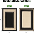 RURALITY Outdoor Rugs 5x8 Waterproof - Image 2
