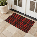 GENIMO Door Mat 18X30 Inch Buffalo Plaid Christmas Decor Rug Outdoor Geometric - Image 5