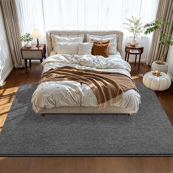 Pettop 6x9 Black Grey Area Rugs - Image 3
