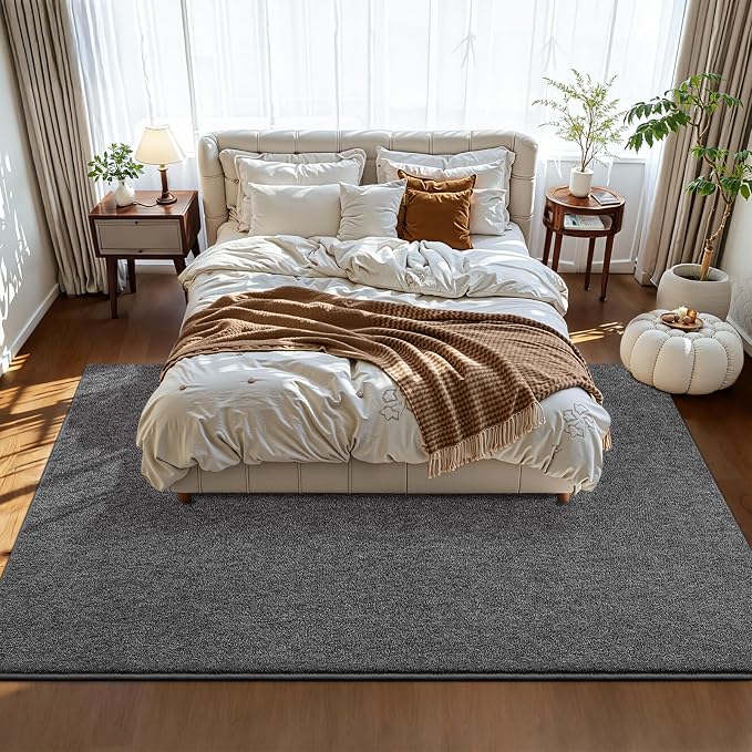 Pettop 5x7 Black Grey Area Rugs - Image 3