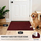 PURRUGS Dirt Trapping Door Mat 20" x 31.5", Non-Slip Machine Washable Entryway - Image 8