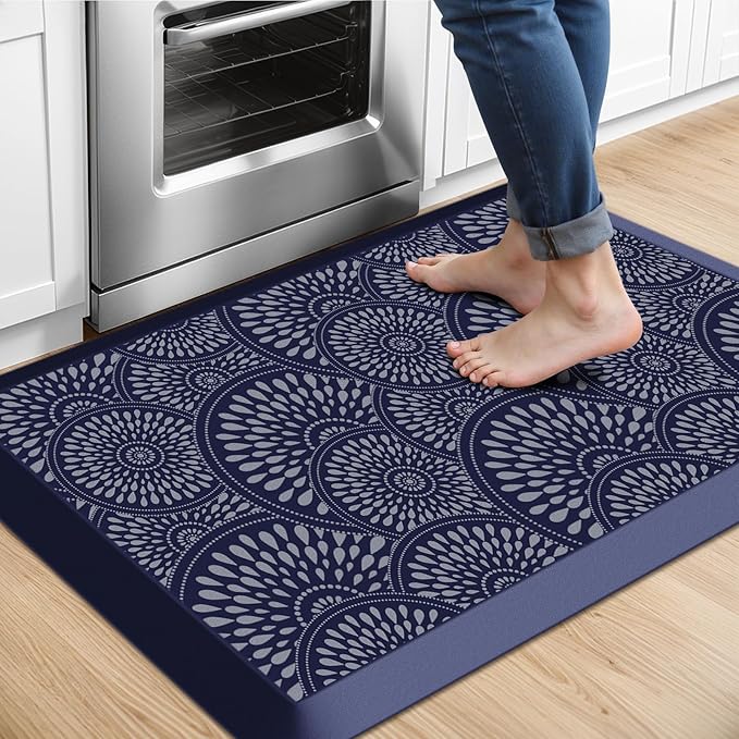 Mattitude 4/5 Inch Kitchen Mat, 20x34in Heavy Duty Ergonomic Comfort Foam by Mattitude