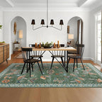 Mushroom Washable 8x10 Rug for Living Room Non Slip 8 x 10 Rug for Bedroom - Image 3