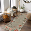 Lahome Floral Kitchen Runner, 2x5 Soft Washable Runner Rug Non Slip, Ultra-Thin by Lahome