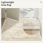 Soalmost Runner Rug 2'6" x 10' Washable Non-Slip Runner Rugs - Image 7