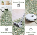 Yamaziot Washable Runner Rug 2x7 – Non Slip Boho Floral Hallway Runner Rug - Image 5