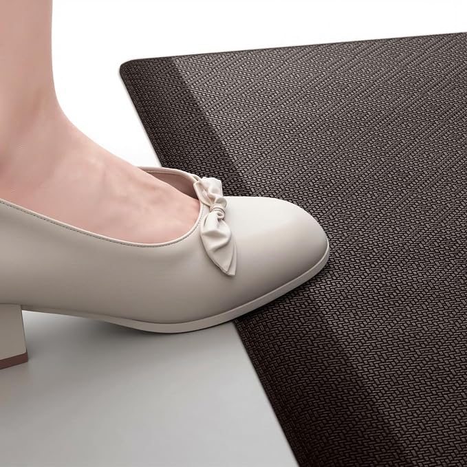 Mattitude Kitchen Mat Cushioned Anti-Fatigue Floor Mat Water Resistant Non-Slip - Image 5
