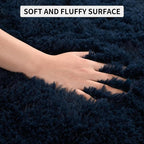 Tepook Soft Fluffy Rugs for Living Room, 5x8 Shaggy Area Rug for Bedroom - Image 7