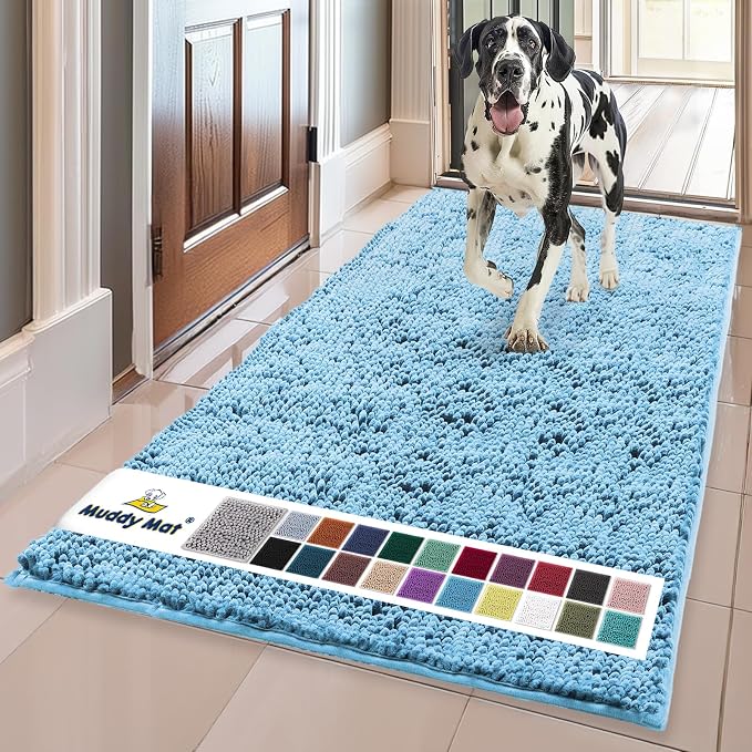 Muddy Mat® | Super Water Absorbent Door Mat Indoor, Microfiber Quick Dry by MuddyMat%C2%AE