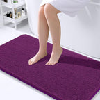 OLANLY Large Bathroom Rugs 40x24, Extra Soft Absorbent Chenille Bath Rugs by OLANLY