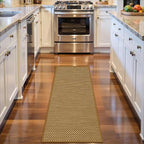 LEKEEPGO Indoor Door Mat 24"x59", Door Mat Indoor Entrance, Light Brown | - Image 2