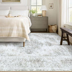 XLUEZ Area Rug 6x9 Living Room Rug, Machine Washable Vintage Distressed - Image 2
