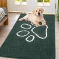 Smiry Dog Door Mat for Muddy Paws, Absorbent Dirt Trapper Non Slip Quick Dry by Smiry