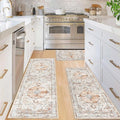 Ileading Boho Kitchen Rugs Sets 3 Piece by Ileading