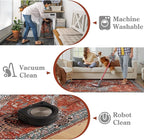 Moynesa Leopard Washable Rugs, 8x10 Area Rugs - Image 4