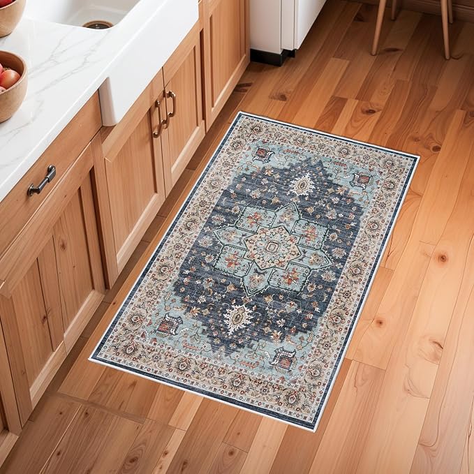 Washable Oriental Area Rug - Image 3