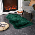 EasyJoy Ultra Soft Fluffy Shaggy Area Rug Faux Fur Rug Chair Cover Seat Pad - Image 2