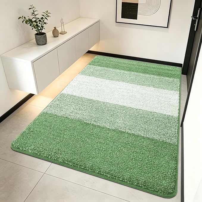 Kitinjoy Indoor Outdoor Door Mat, 70x32 Non-Slip Absorbent Dirt Trapper by Kitinjoy