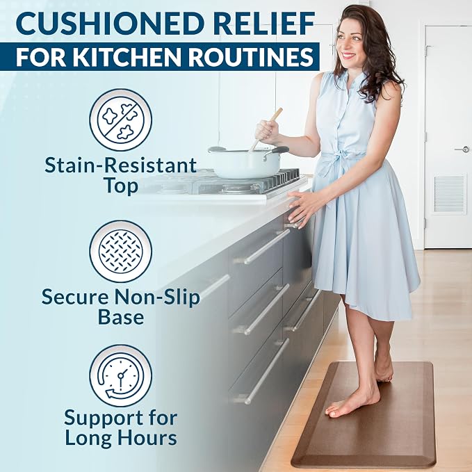 ComfiLife Anti Fatigue Floor Mat – 3/4 Inch Thick Kitchen Mats - Image 6