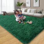 qulint 9x12 Area Rug for Living Room, Soft Shag Shaggy Large Rug for Bedroom - Image 7