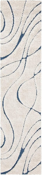 SAFAVIEH Florida Shag Collection Runner Rug - Image 3