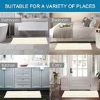 H.VERSAILTEX Bathroom Rugs Bath Rug Set 2 Piece Bathroom Contour Rug Toilet Mat - Image 6