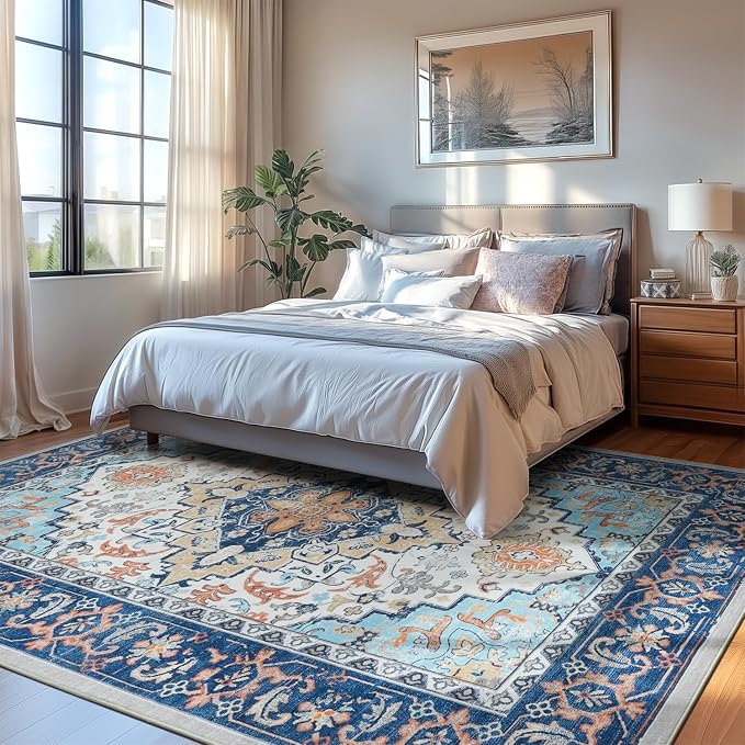 Lofus 6x9 Area Rugs for Living Room, Washable Area Rug, Rugs for Bedroom - Image 2