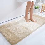 OLANLY Bathroom Runner Rugs Mat 47x24, Extra Soft Absorbent Microfiber Bath Rugs by OLANLY